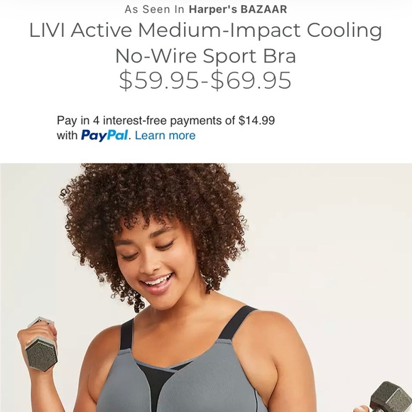 Livi Activ Fit Sports Bra NWOT - Picture 12 of 12